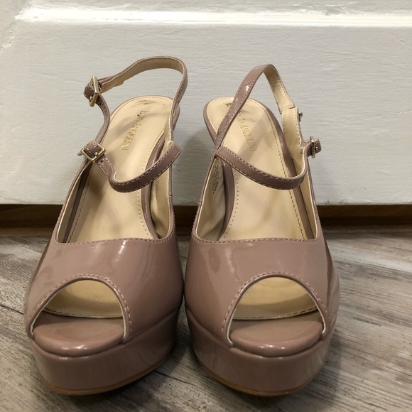 Stunning Enzo Angiolini mauve/nude heels. - Picture 4 of 5